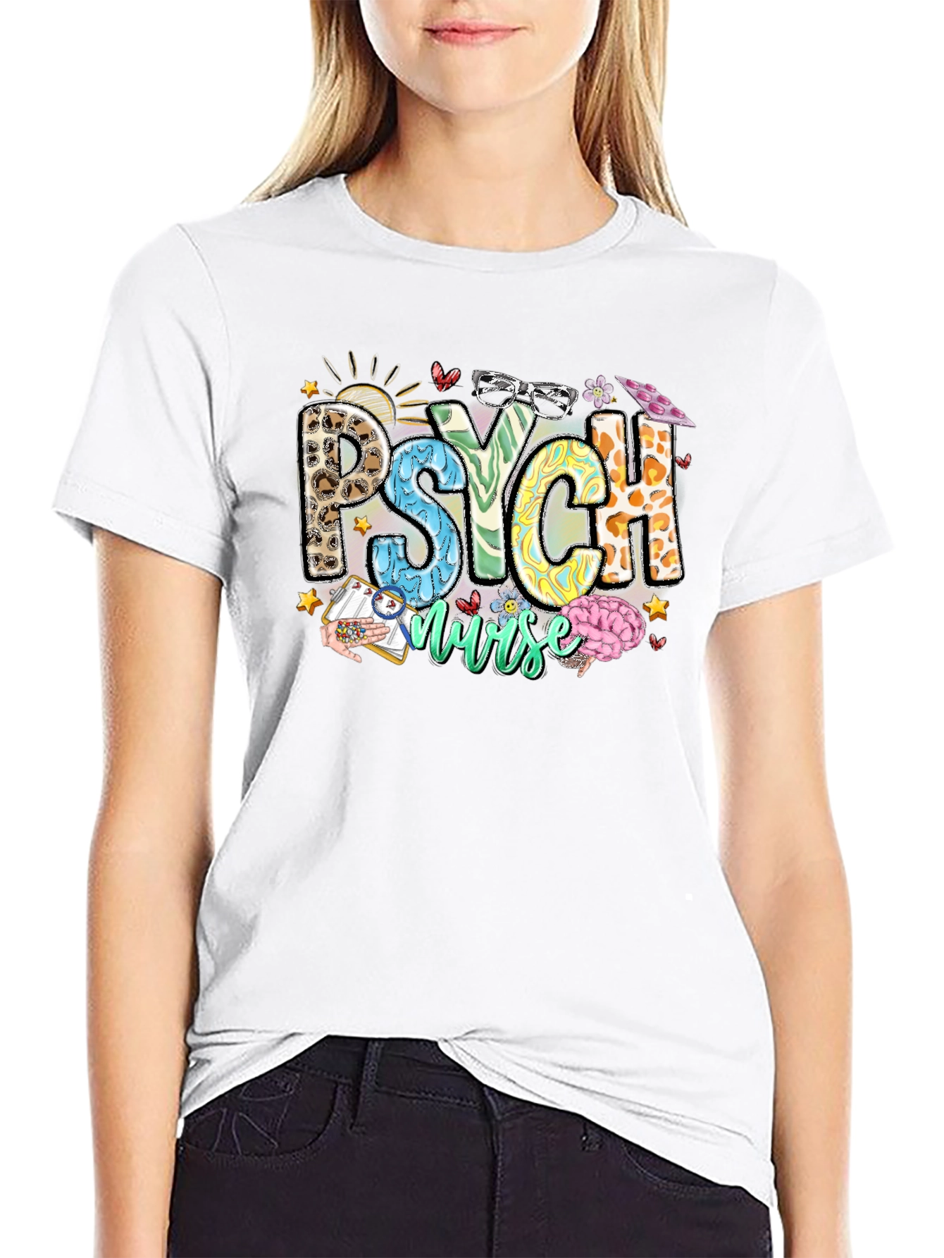 Psych Nurse Novelty T-Shirt