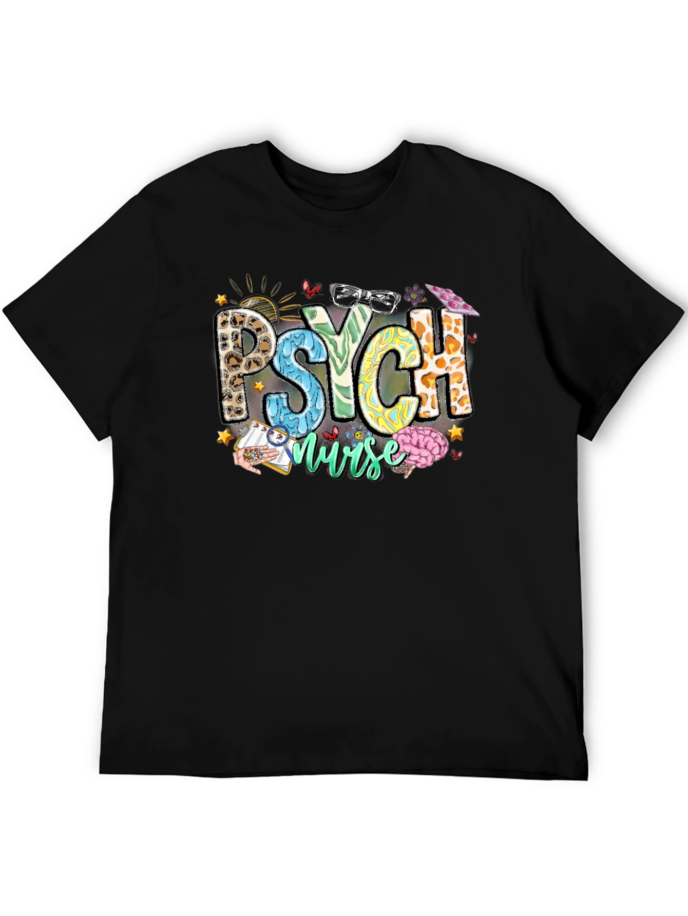 Psych Nurse Novelty T-Shirt