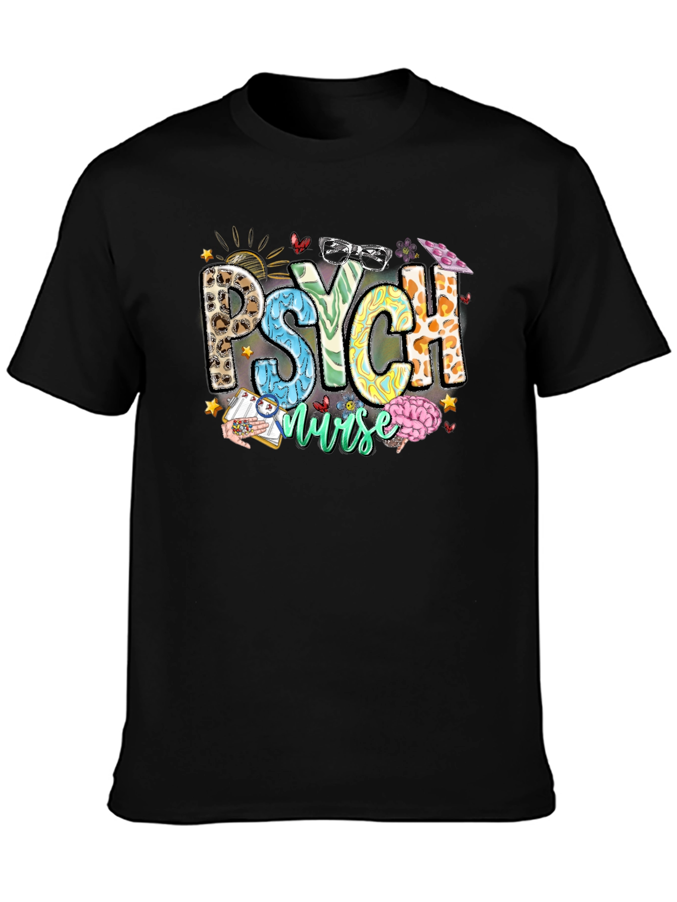 Psych Nurse Novelty T-Shirt