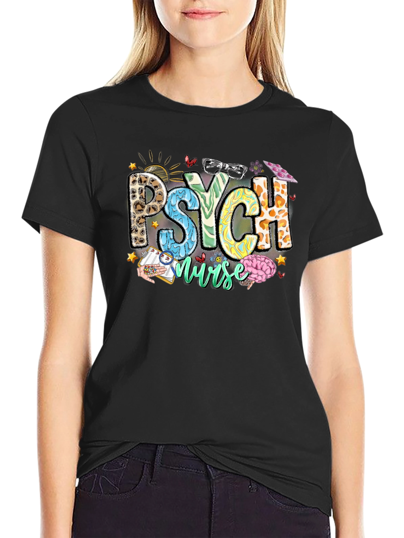 Psych Nurse Novelty T-Shirt