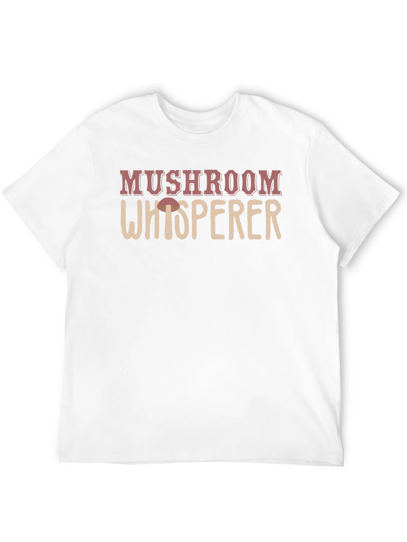 Mushroom Whisperer Graphic Tee - Nature Lover Shirt