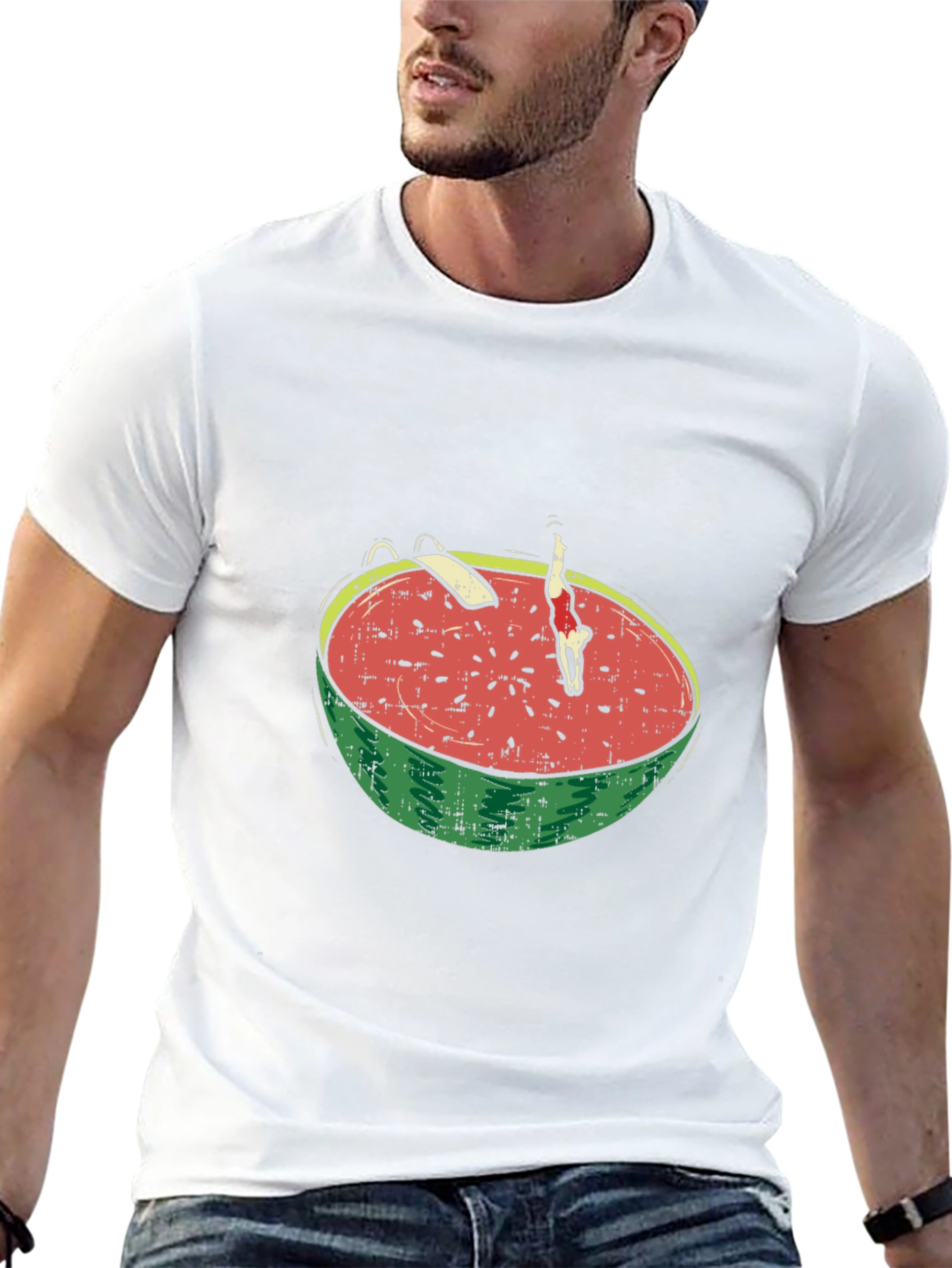 Watermelon Pool T-Shirt - Summer Fun!