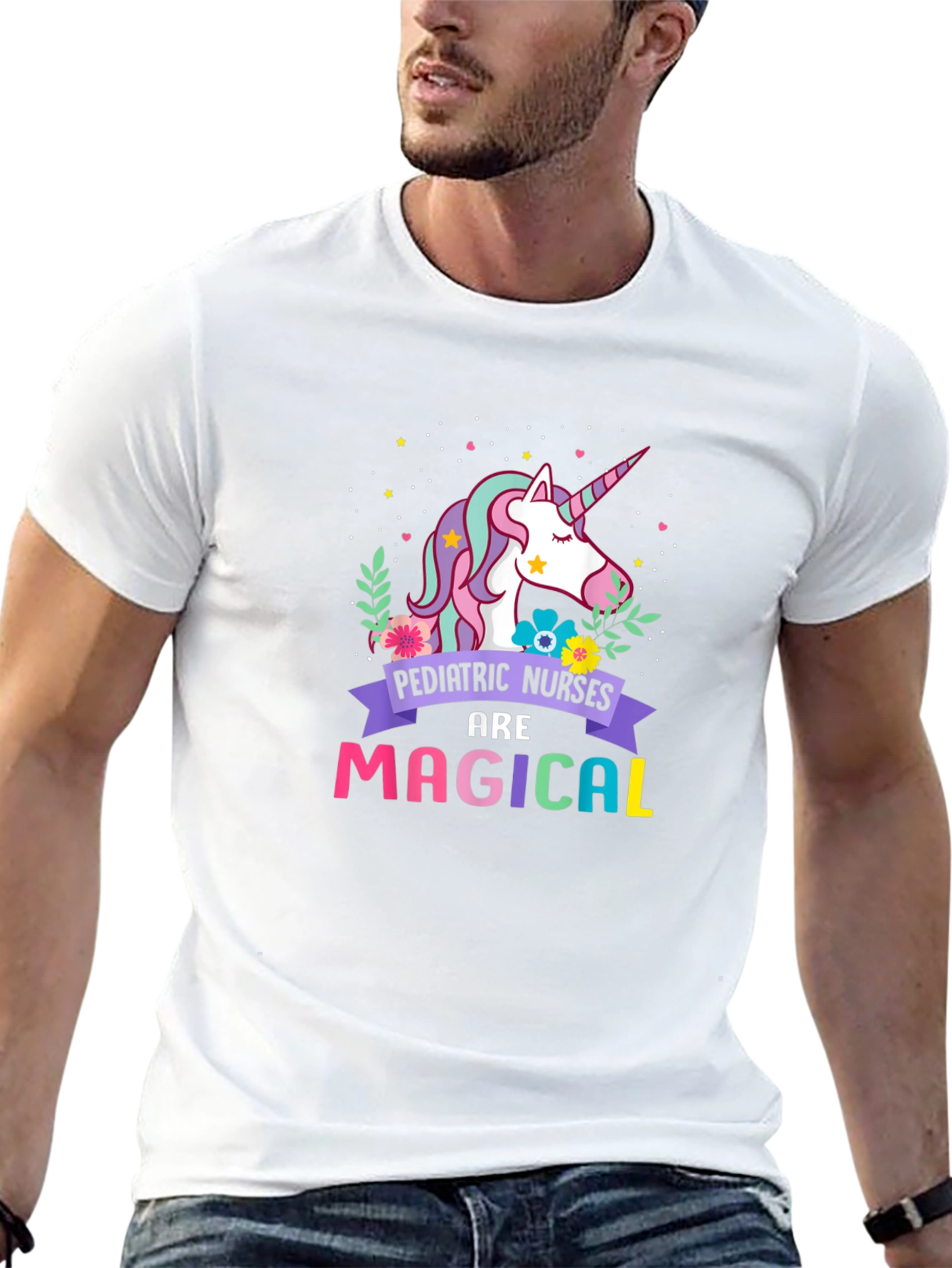 Pediatric Nurses Unicorn Graphic Tee