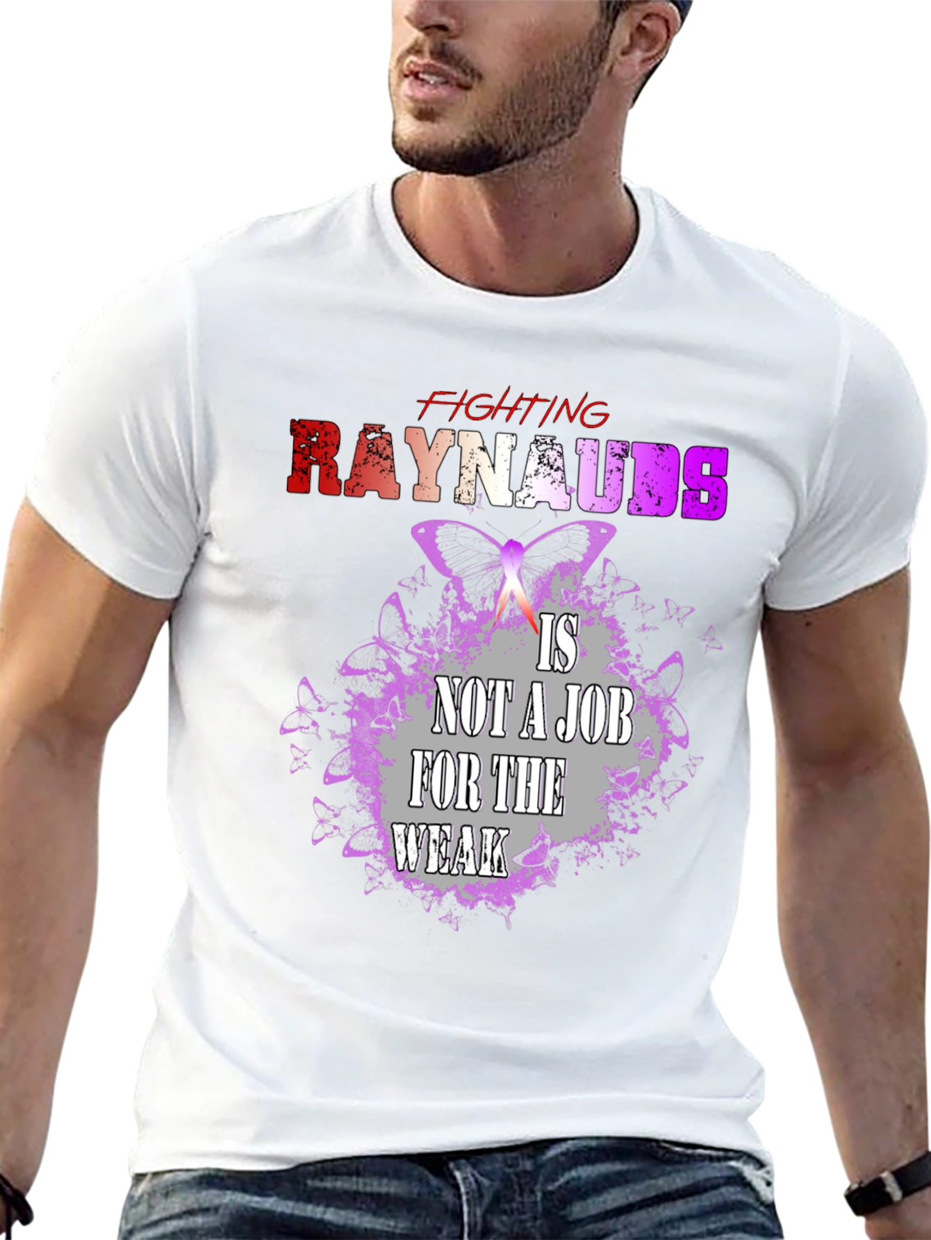 Raynauds Awareness T-Shirt - Fighting Raynauds