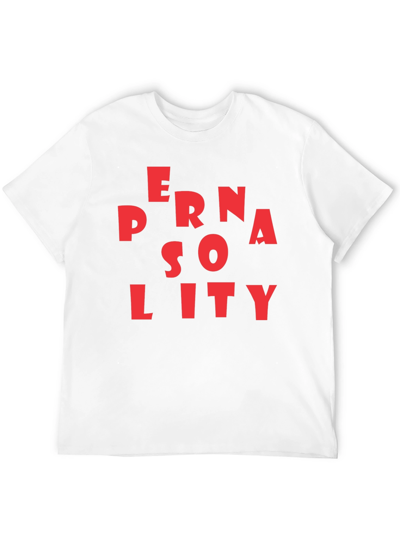 Funny Personality Graphic Tee - Casual Comfort