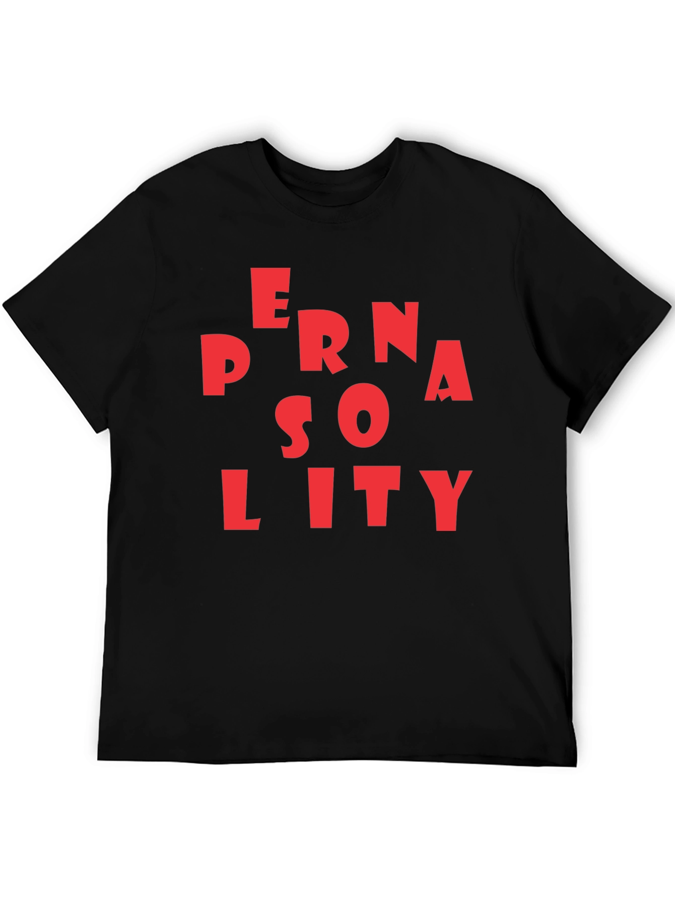 Funny Personality Graphic Tee - Casual Comfort