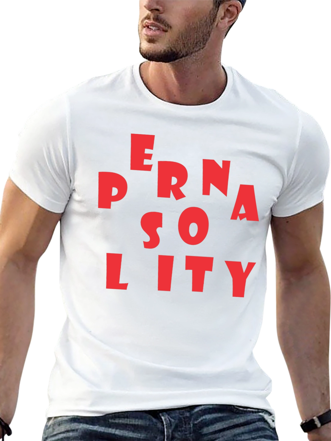 Funny Personality Graphic Tee - Casual Comfort