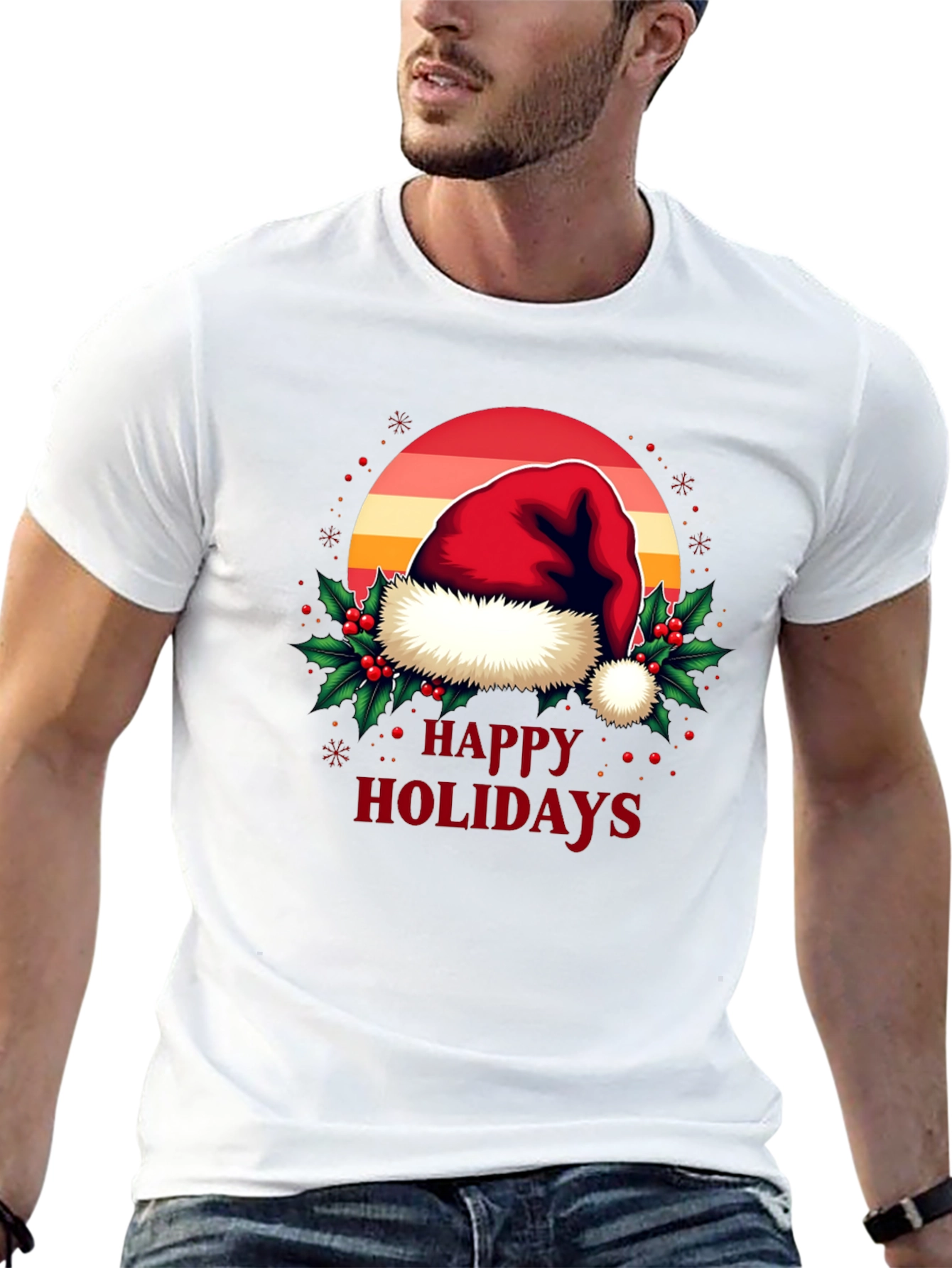 Happy Holidays Graphic Tee