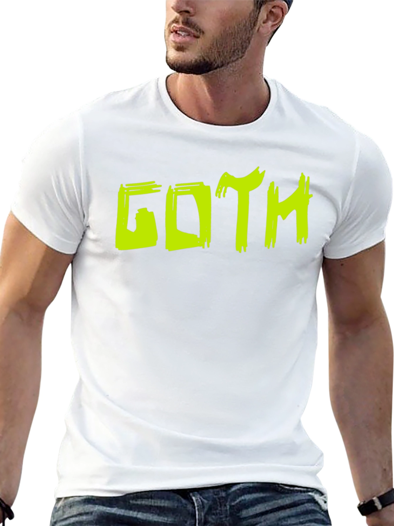 Goth Graphic Tee - Edgy Style
