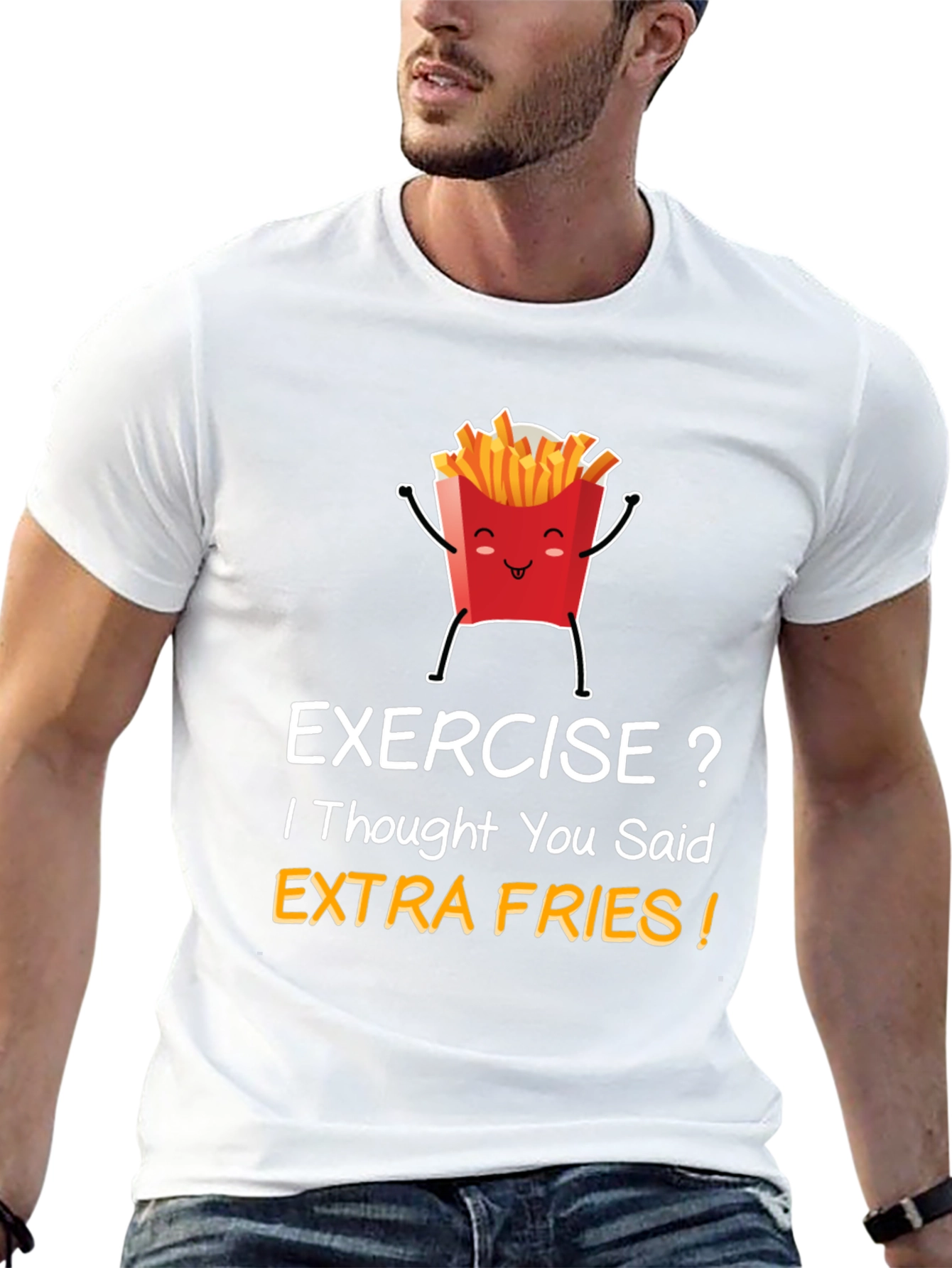 Funny Extra Fries T-Shirt