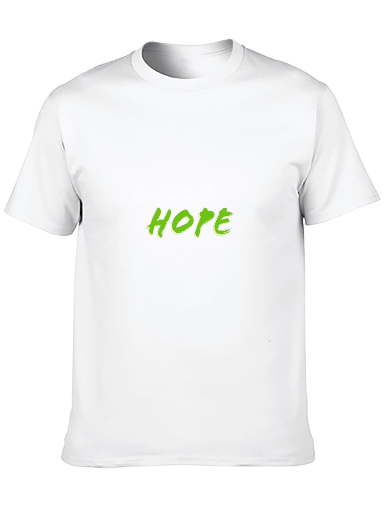 Hope Graphic Tee - Black Cotton Blend T-Shirt