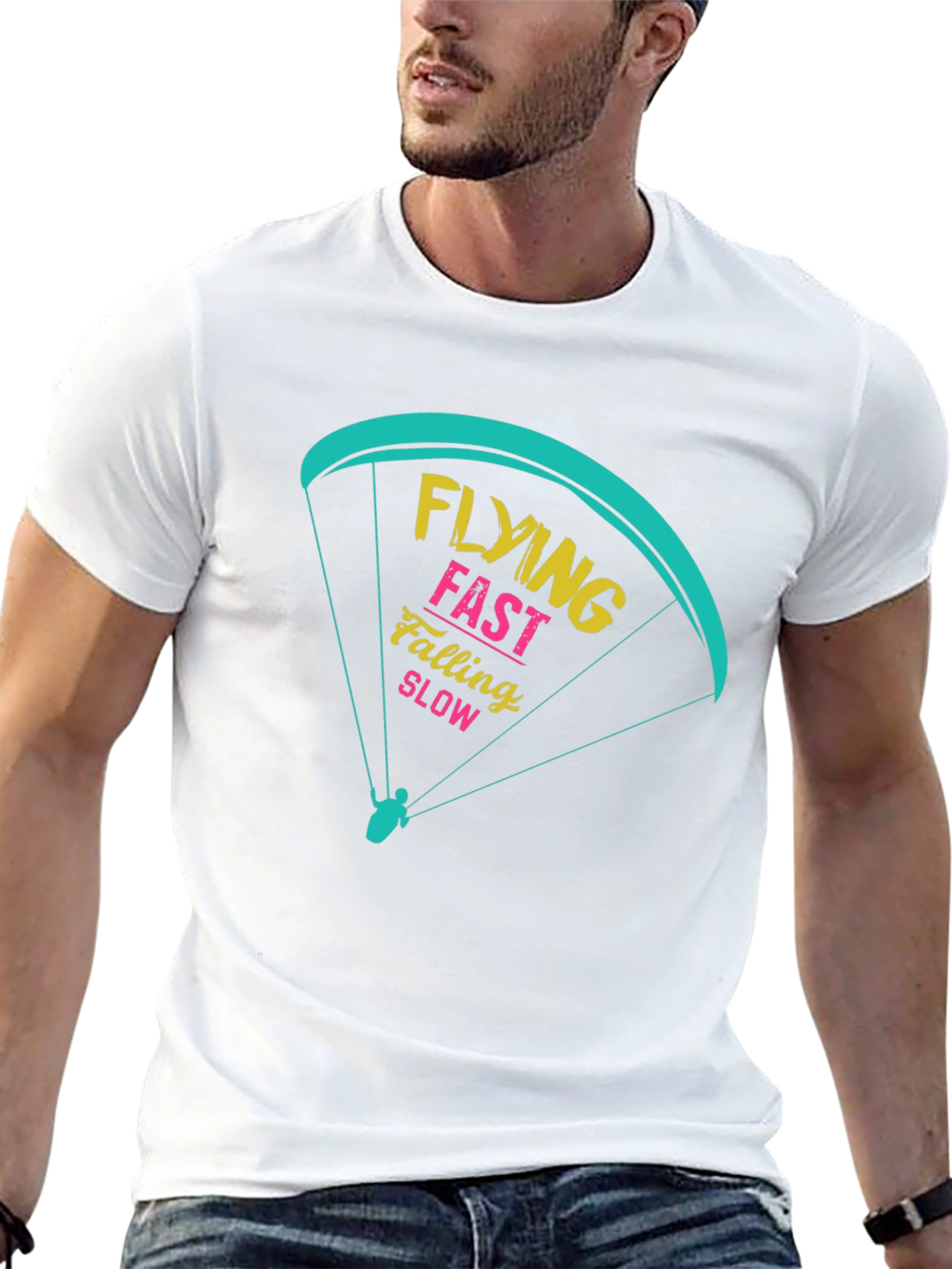 Flying Fast Falling Slow Graphic Tee
