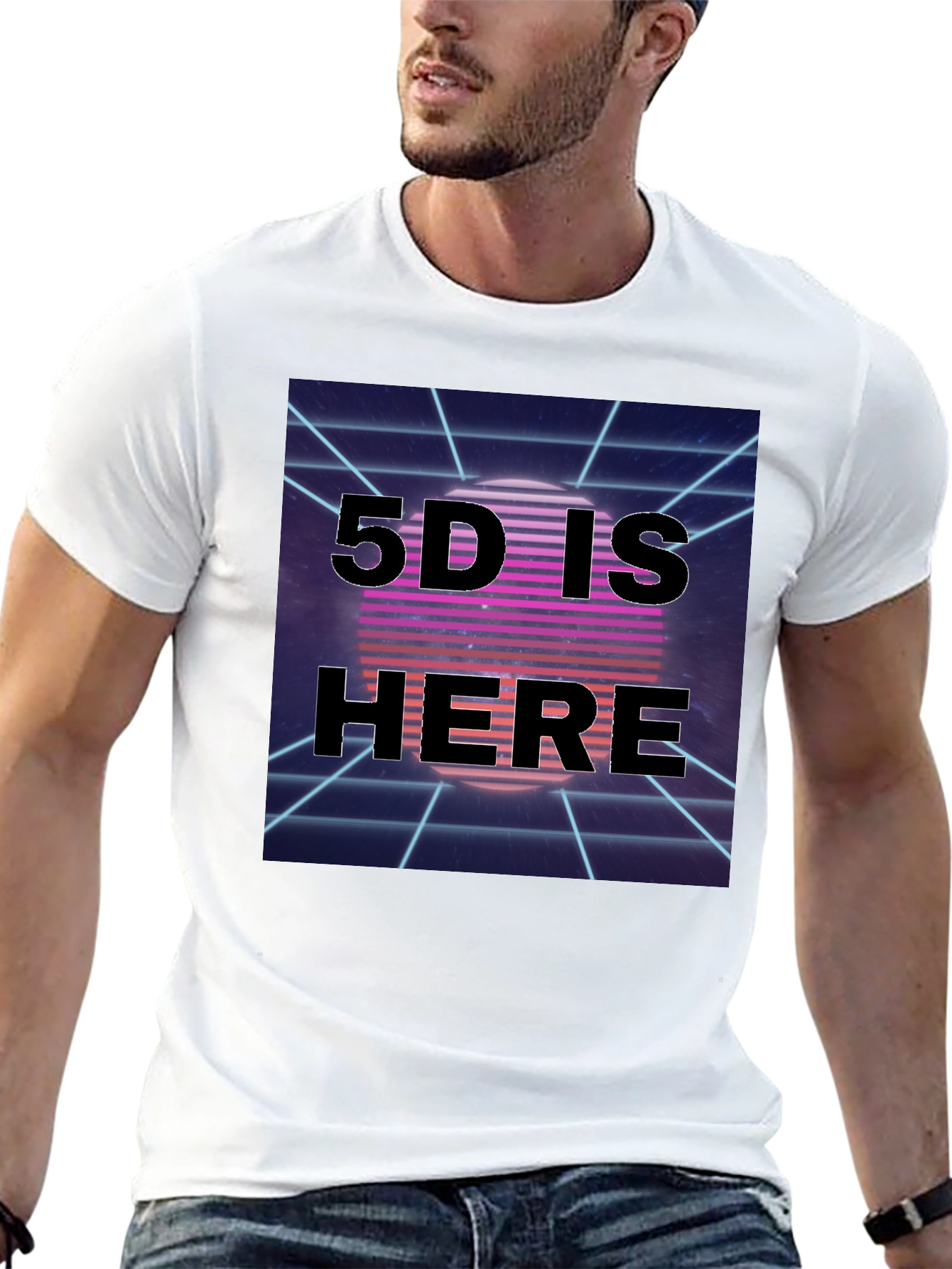Retro 5D Is Here Graphic Tee