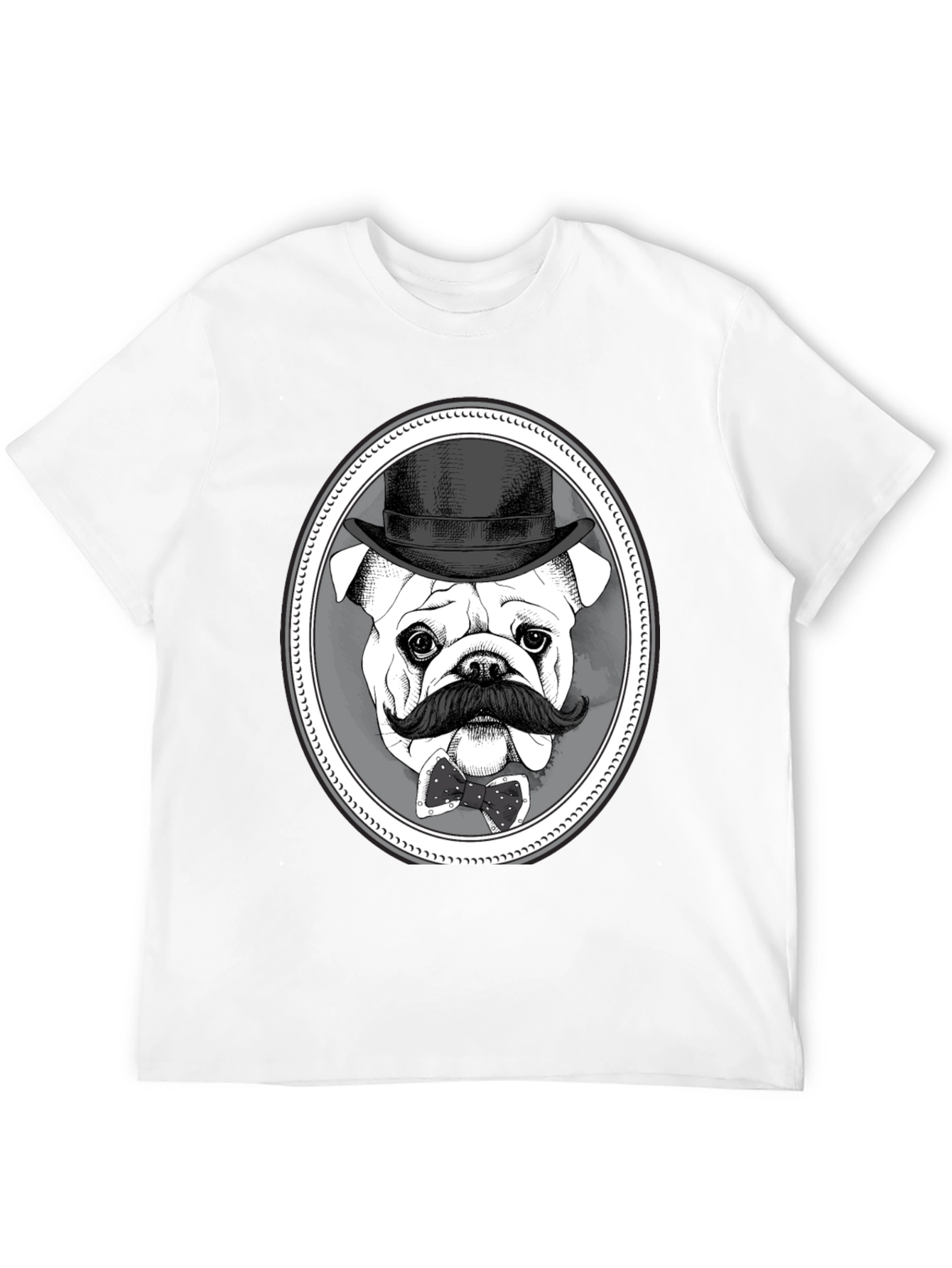 Bulldog Gentleman T-Shirt - Dapper Dog Tee