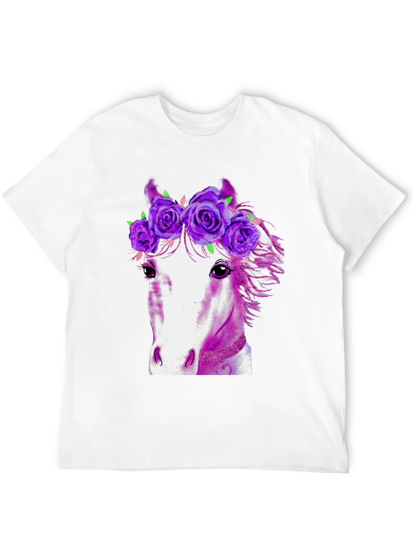 Floral Horse Graphic Tee