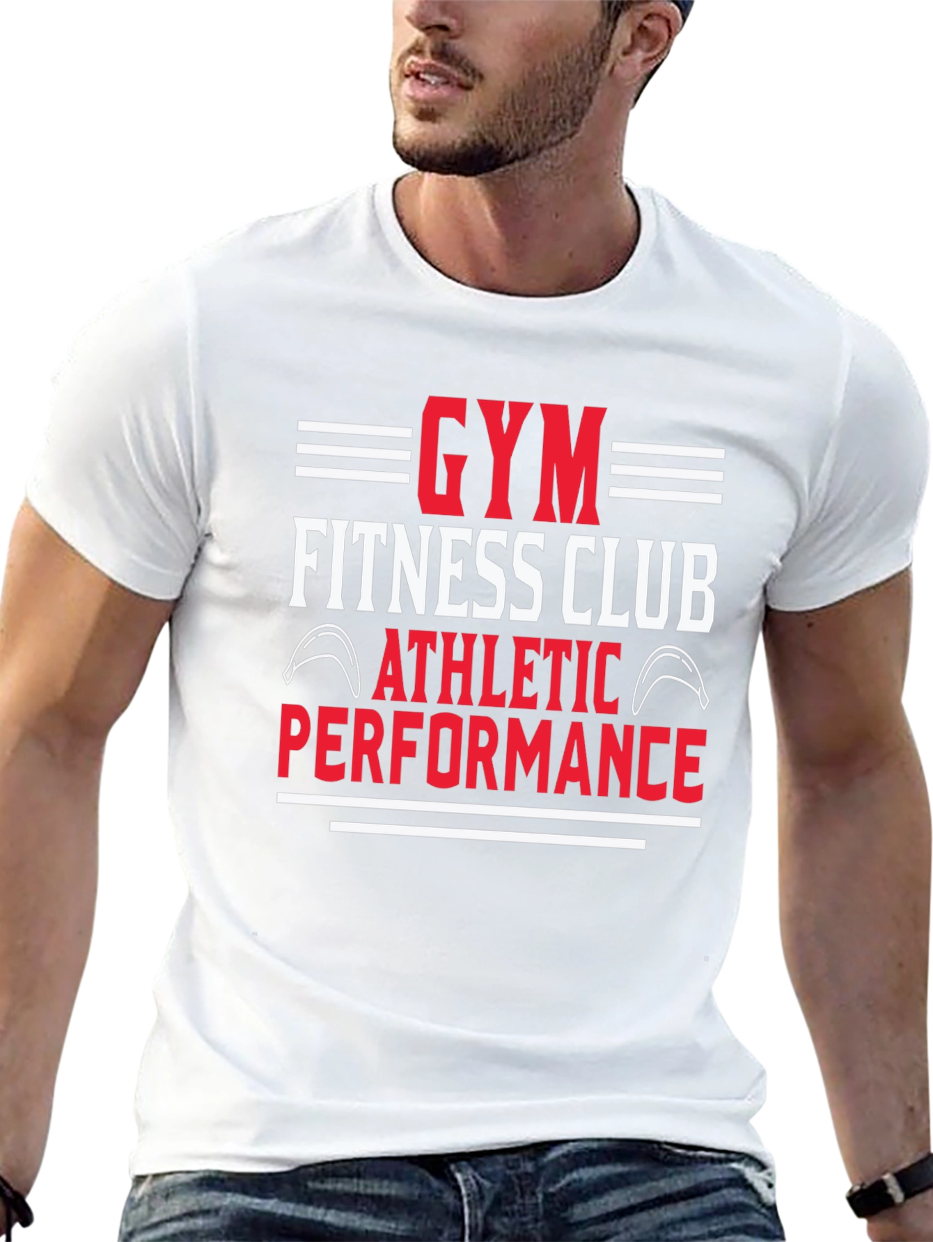 Gym Fitness Club Athletic Performance T-Shirt