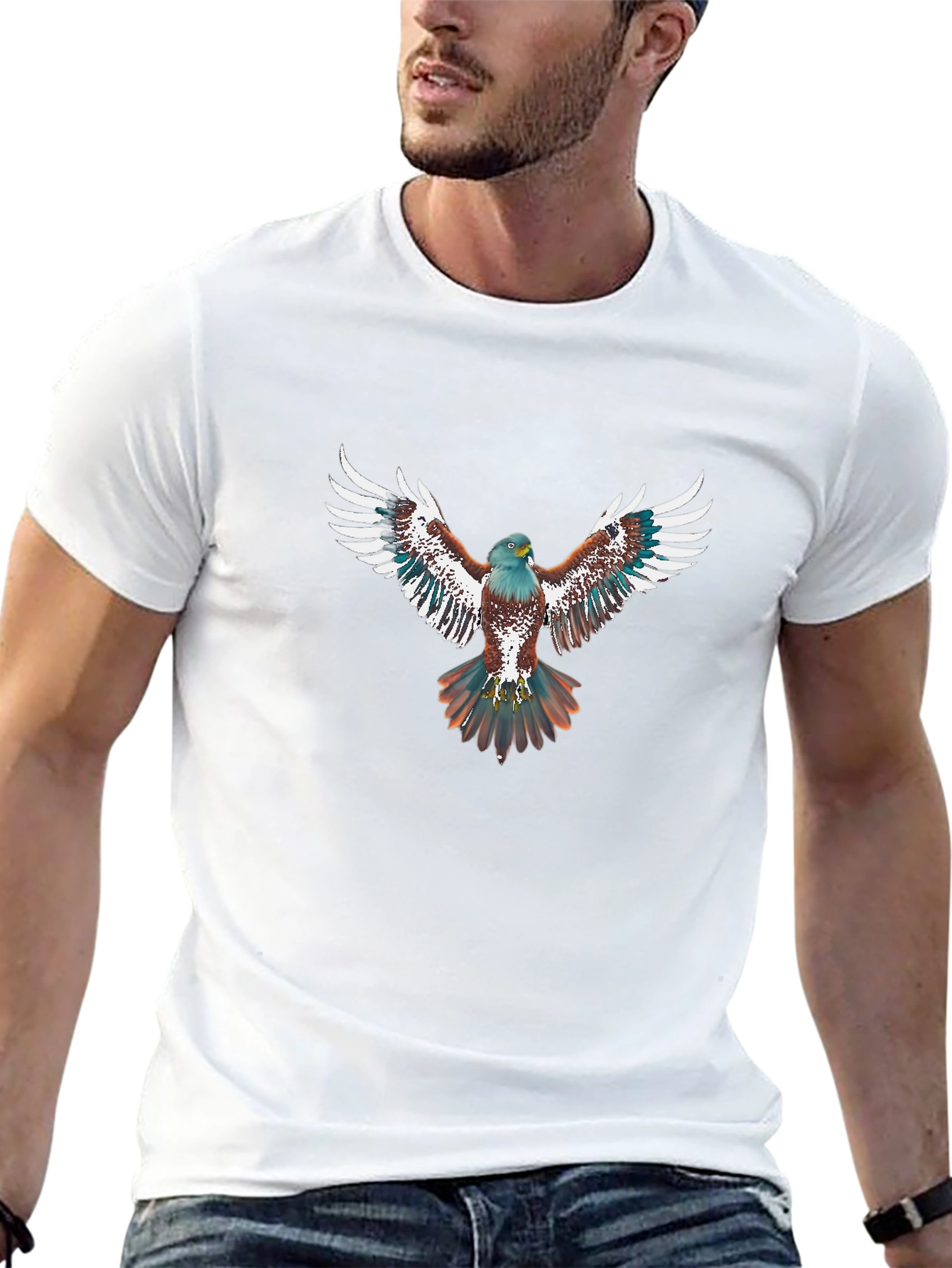 Eagle Graphic T-Shirt - Black