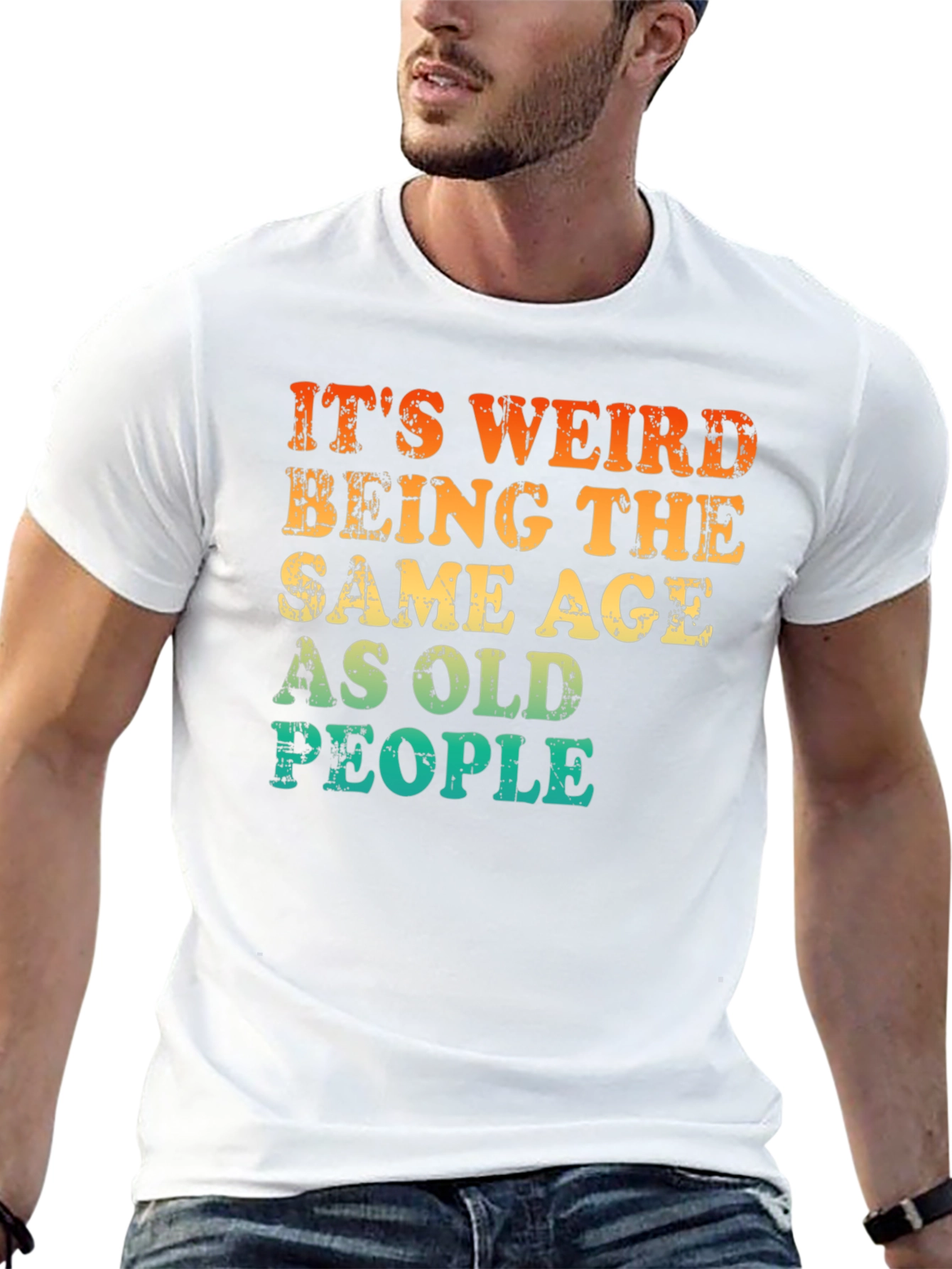 Funny Old People Graphic Tee