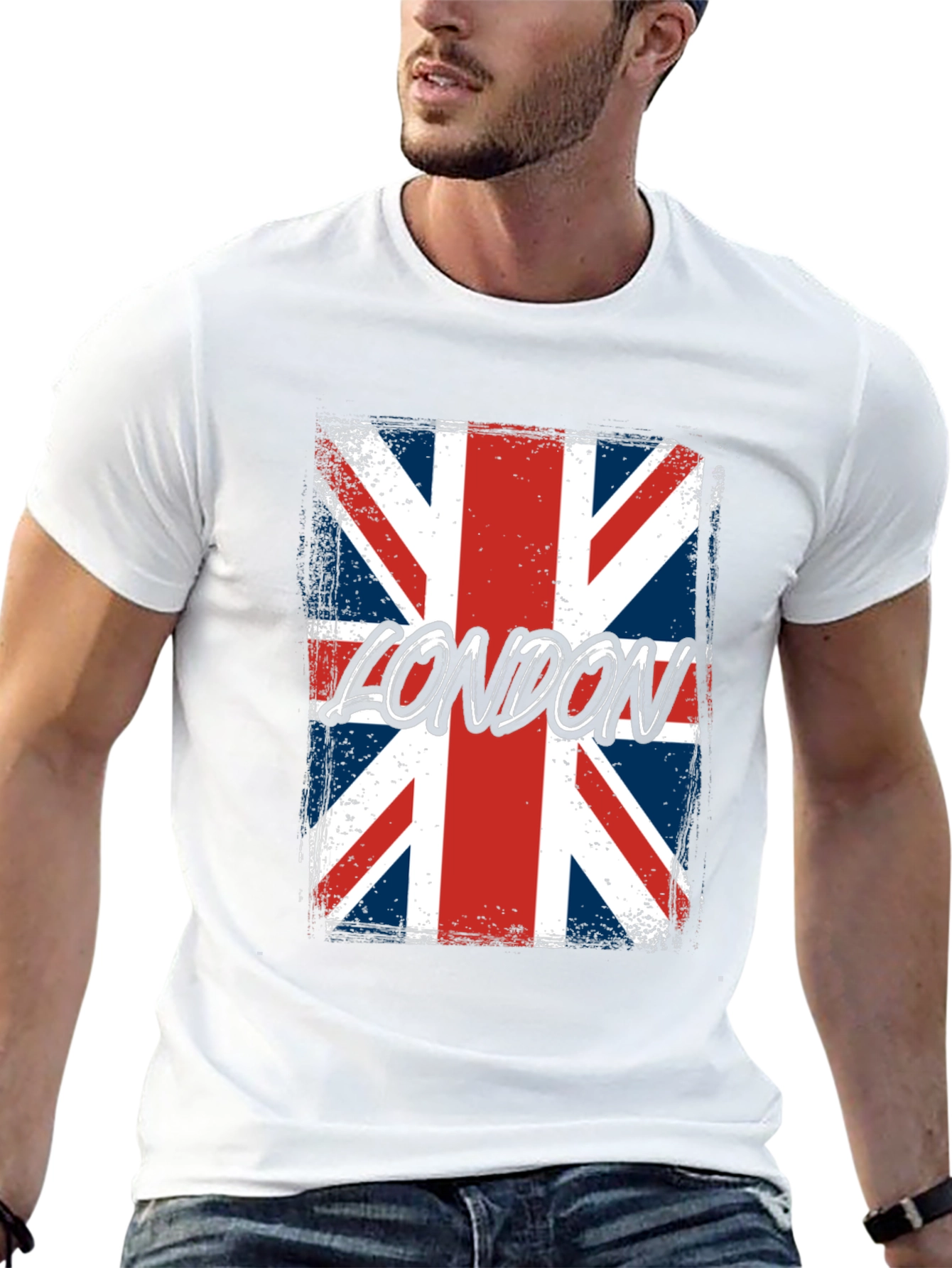 London UK Flag Graphic T-Shirt