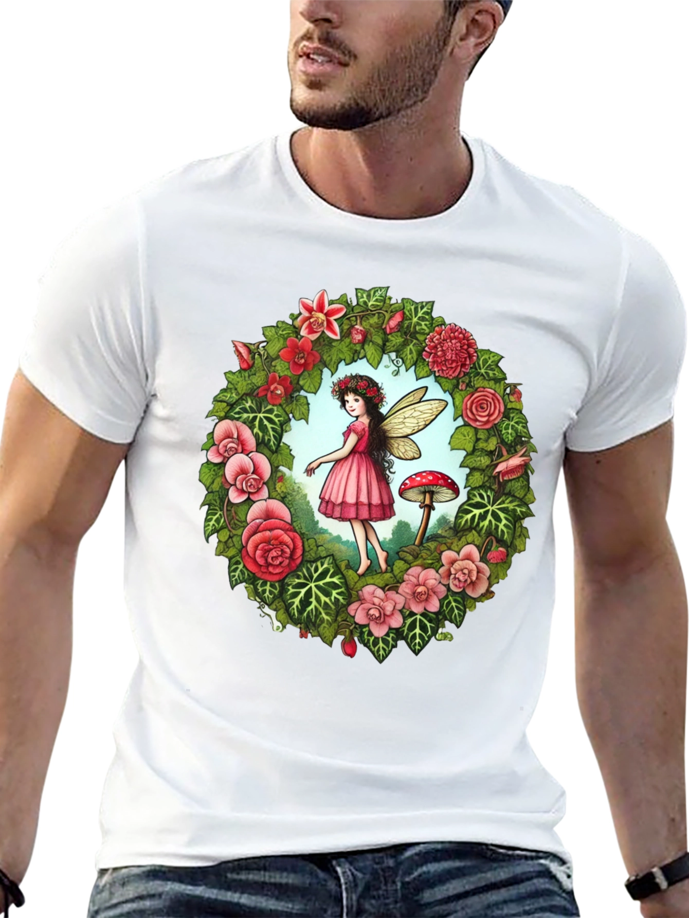 Fairy Ring Graphic Tee - Nature Lover T-Shirt