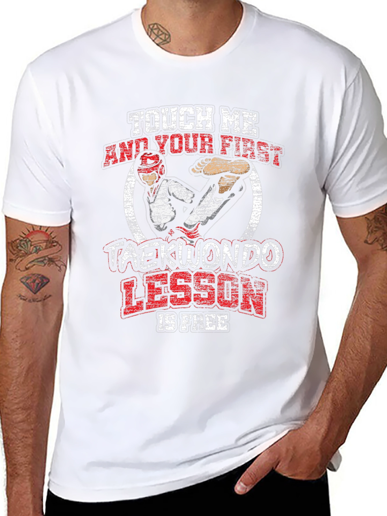 Taekwondo Lesson Free T-Shirt