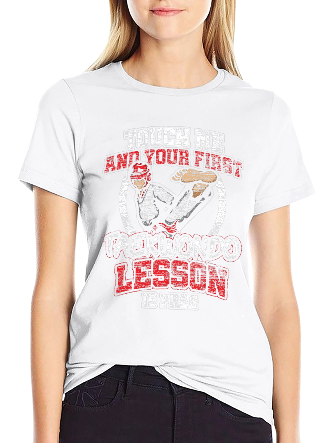 Taekwondo Lesson Free T-Shirt