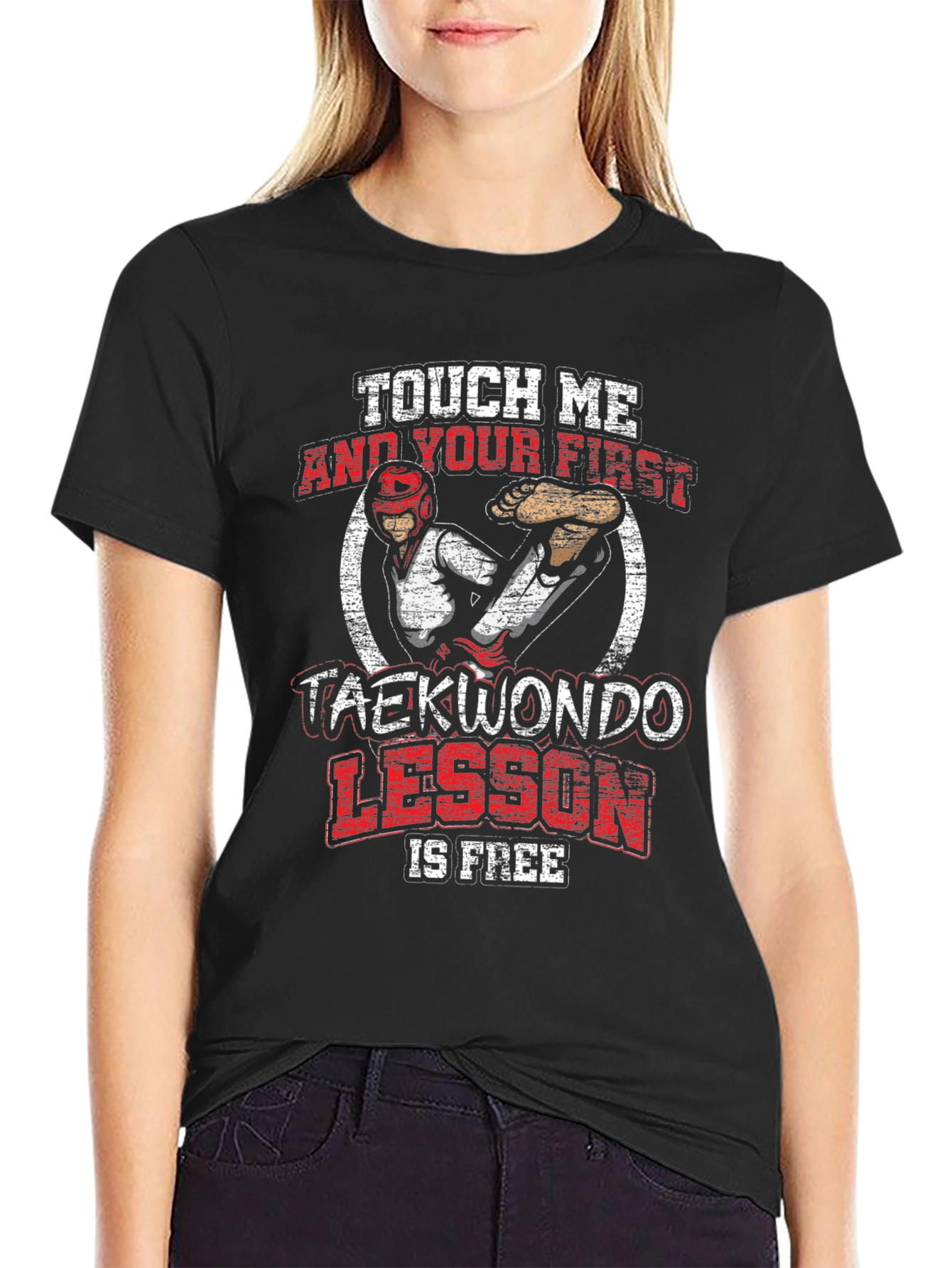 Taekwondo Lesson Free T-Shirt