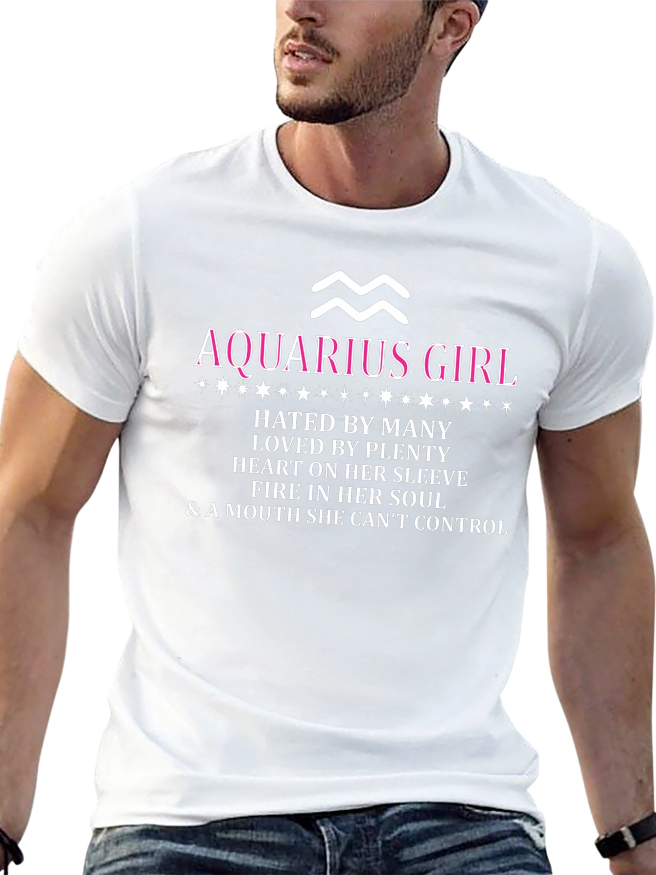 Aquarius Girl Zodiac T-Shirt