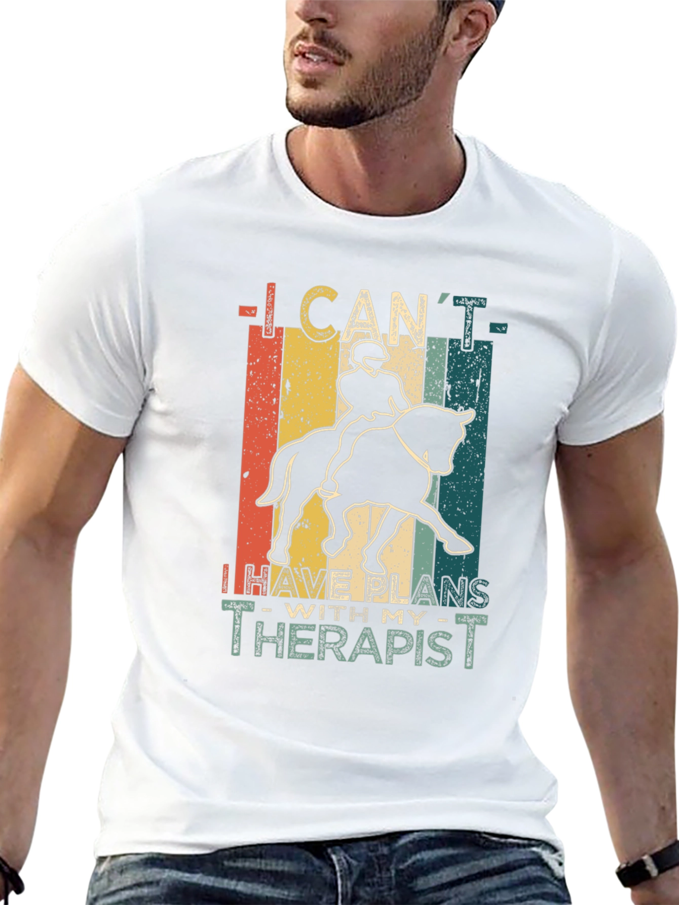 Funny Horse Lover T-Shirt: Plans with My Therapist