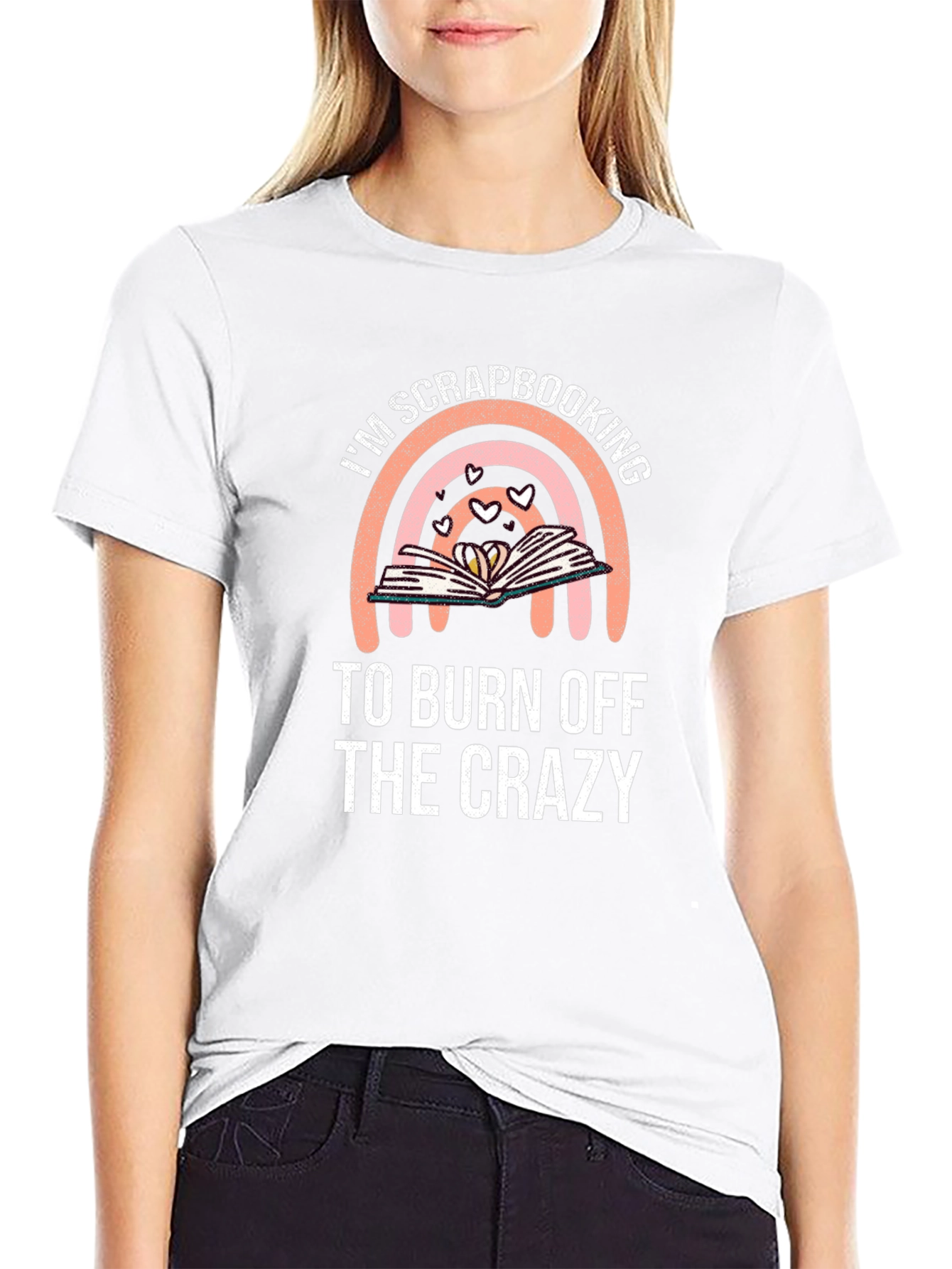 Scrapbooking Burn Off Crazy Tee