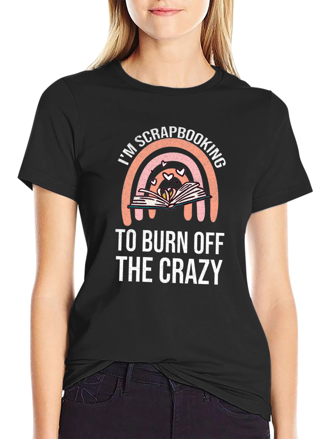 Scrapbooking Burn Off Crazy Tee