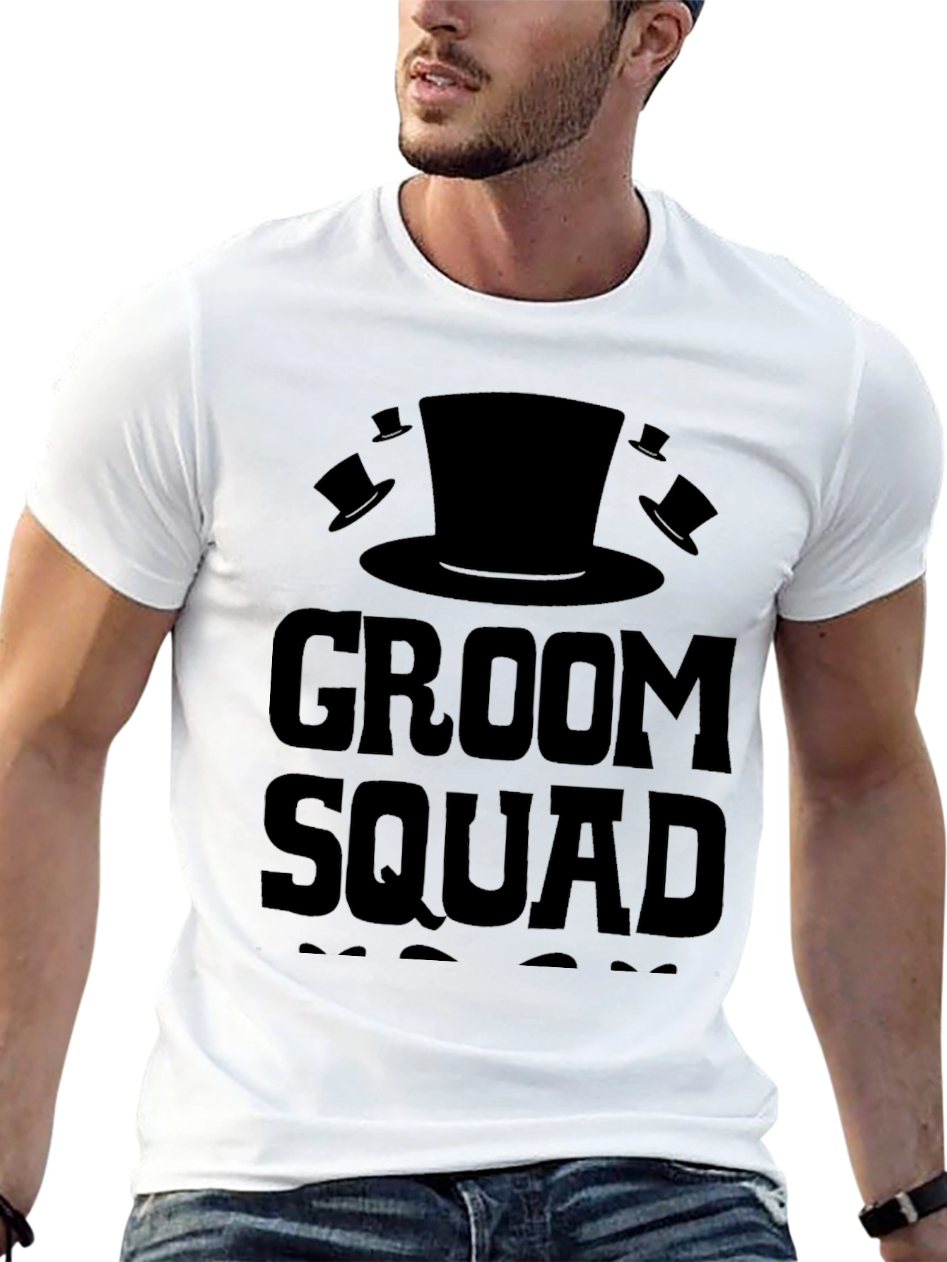 Groom Squad T-Shirt - Wedding Party Apparel