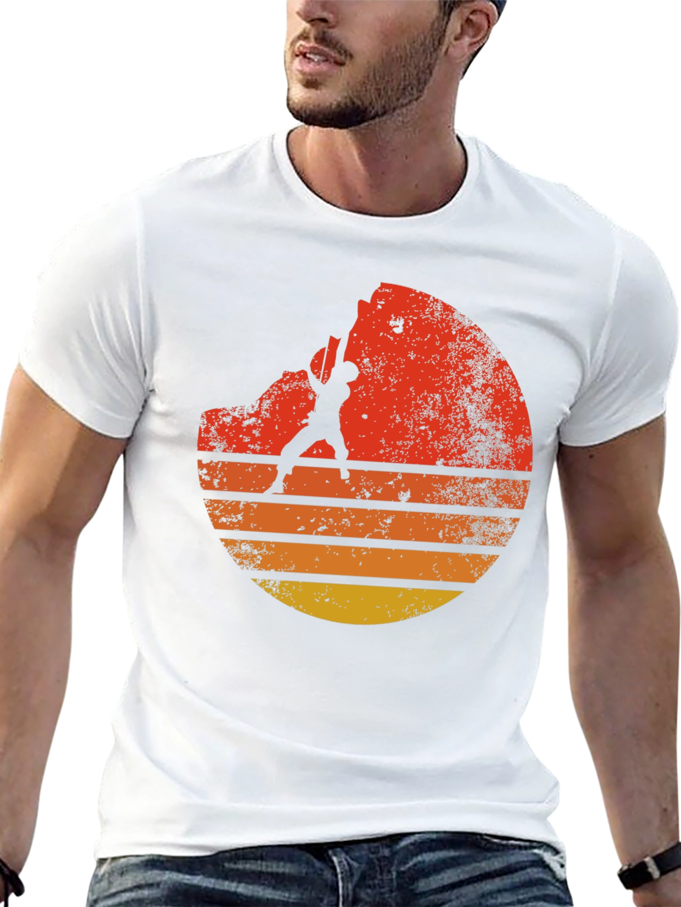 Retro Rock Climbing T-Shirt