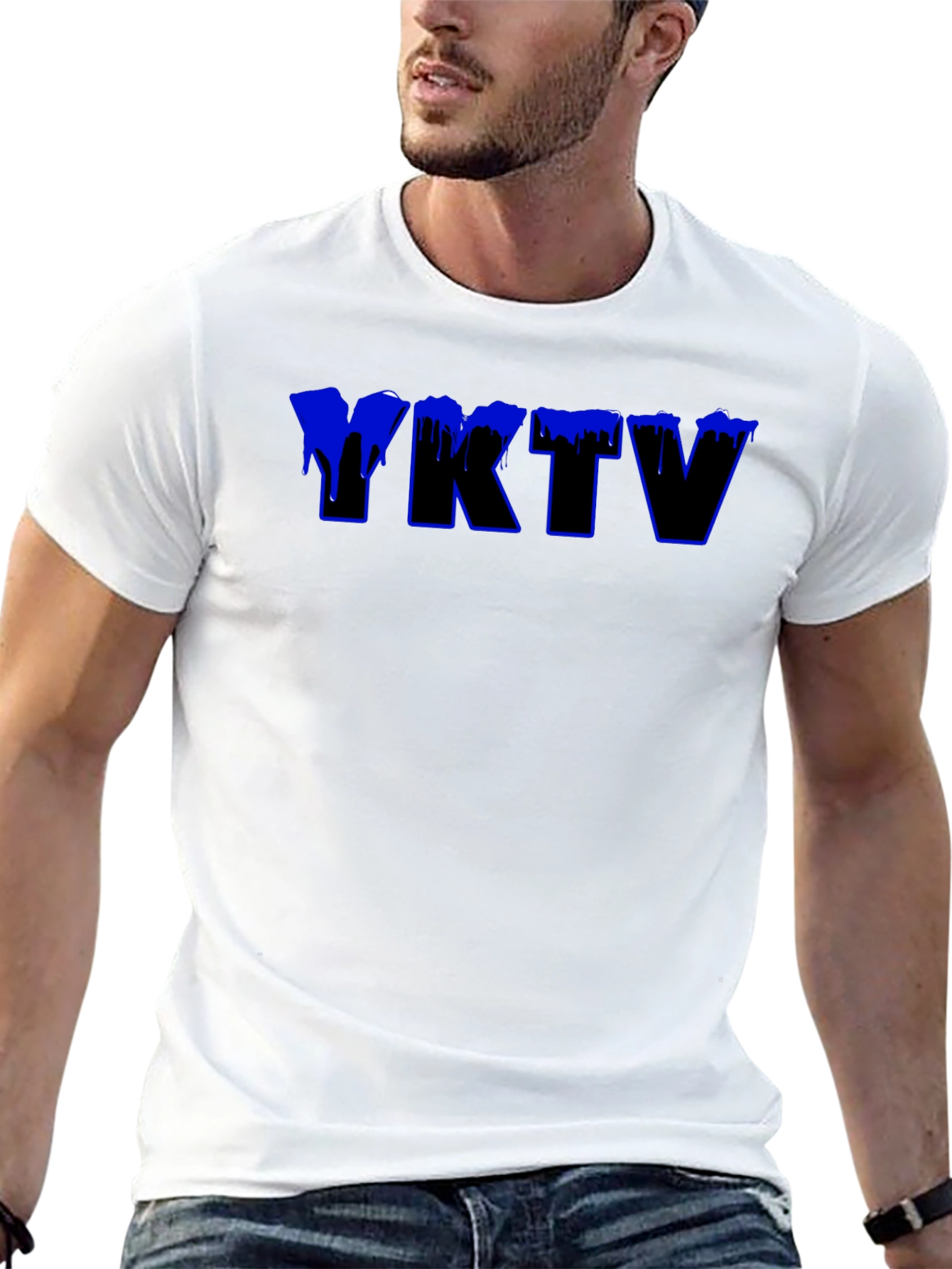 Yktv Dripping Tee Black