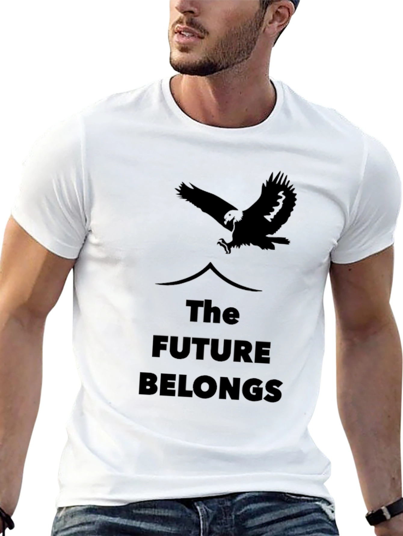 The Future Belongs Tee - Eagle Design