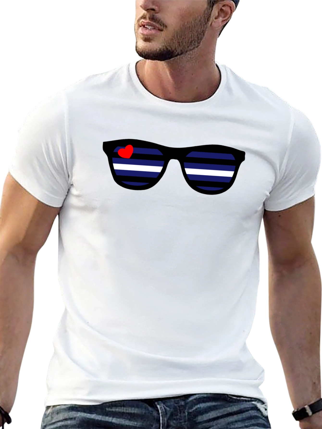Leather Pride Sunglasses T-Shirt