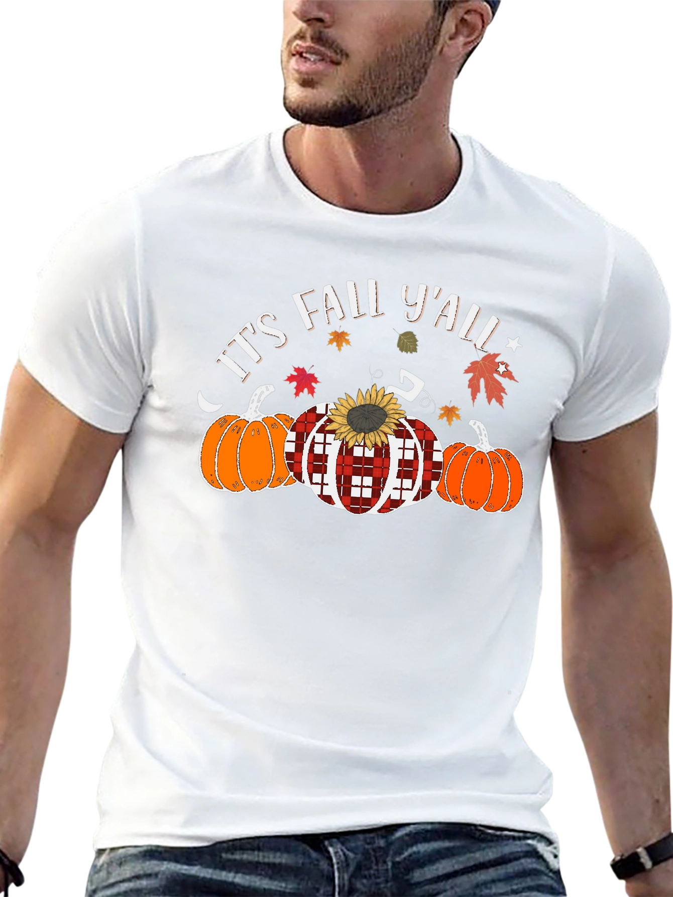 Its Fall Yall Pumpkin T-Shirt