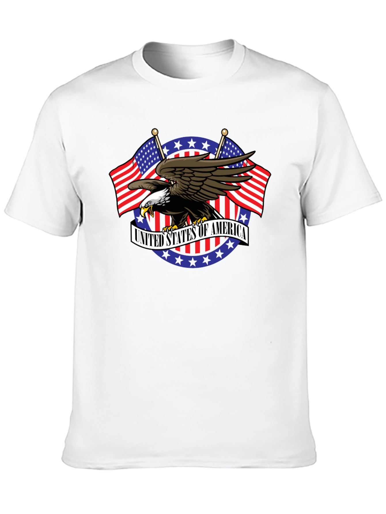 USA Eagle Graphic T-Shirt - Patriotic American Pride