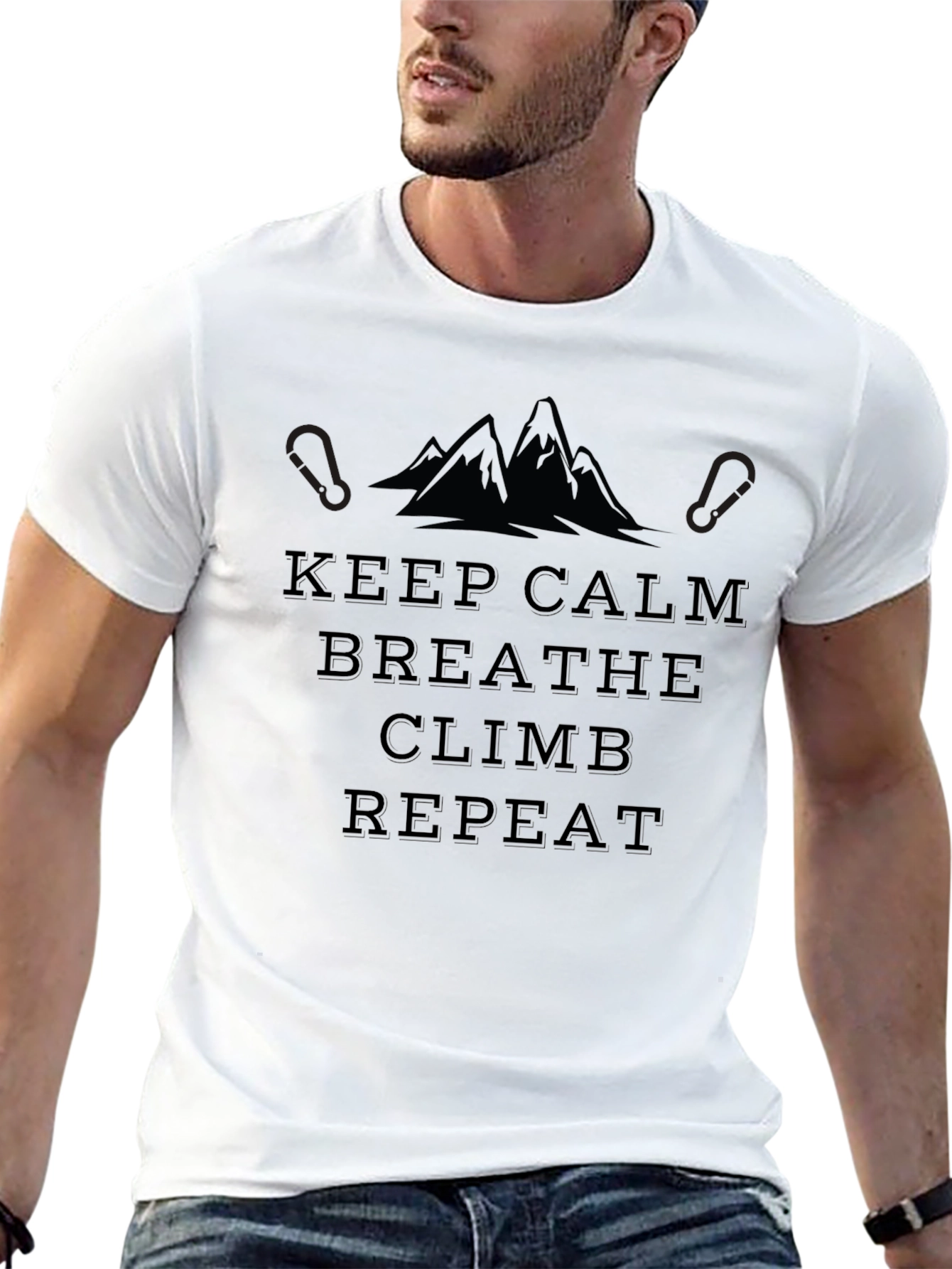 Keep Calm Climb Repeat T-Shirt