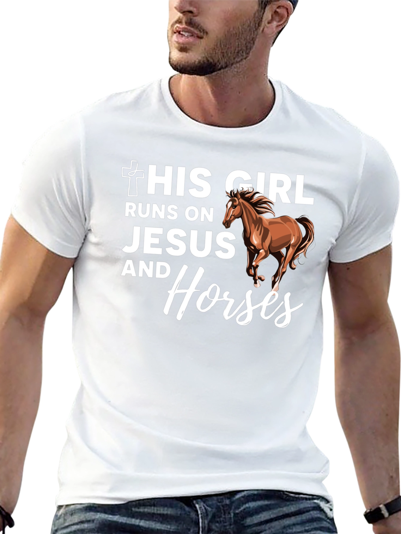 Jesus and Horses T-Shirt