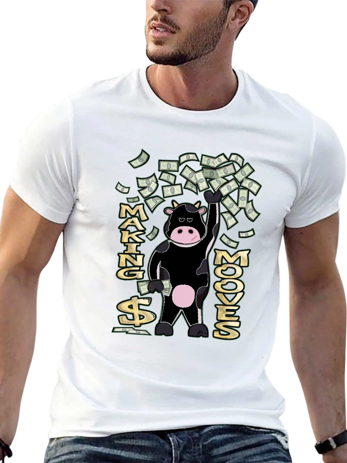 Making Mooves Black T-Shirt