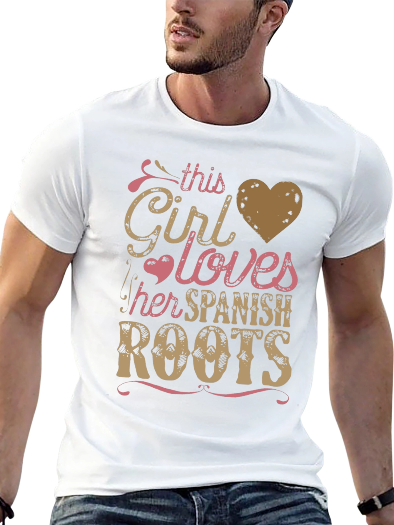 This Girl Loves Spanish Roots T-Shirt