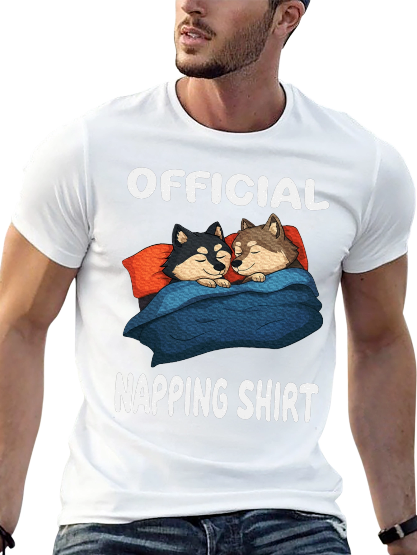 Official Napping Shirt - Sleeping Dogs Graphic Tee