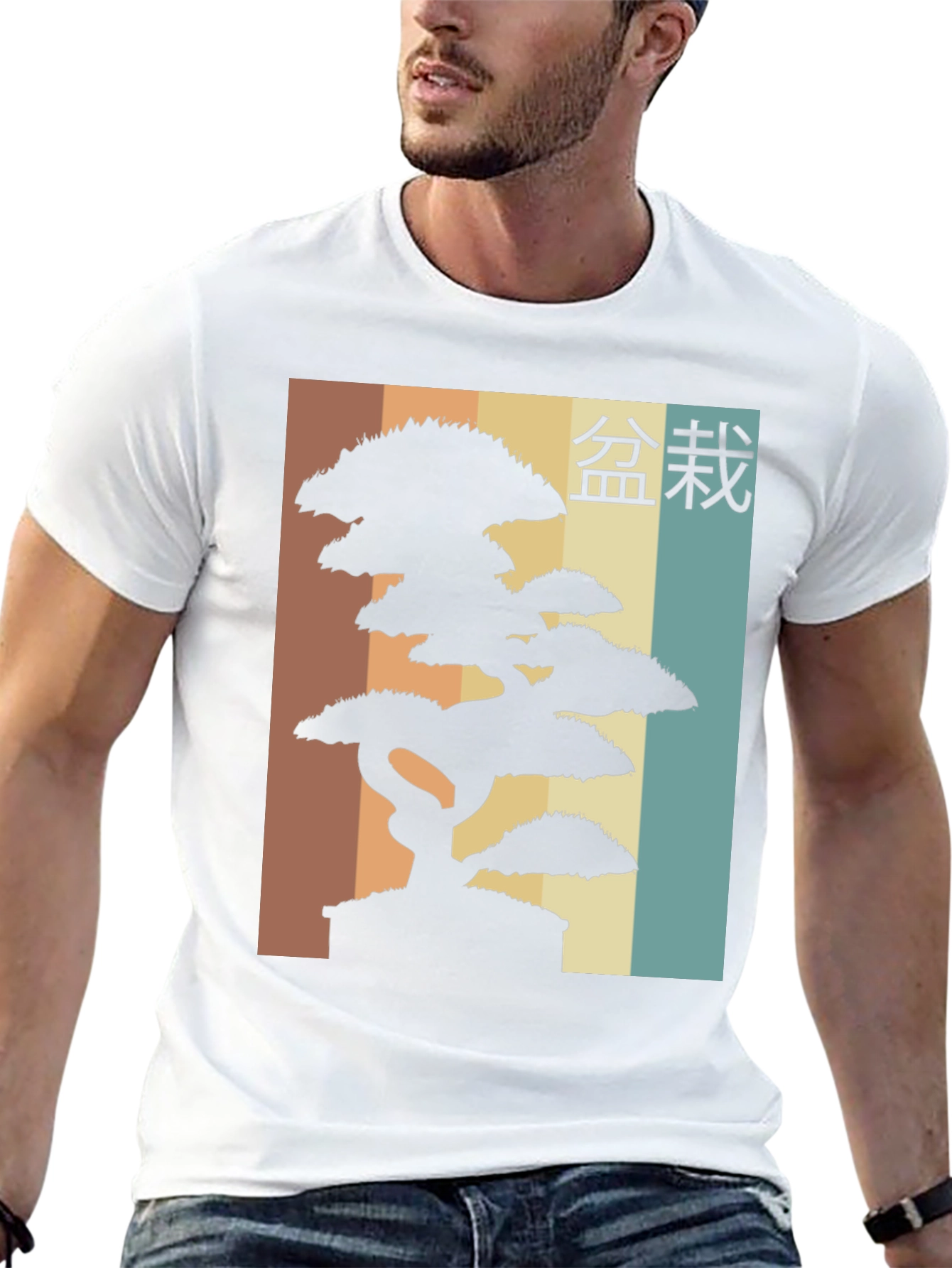 Bonsai Tree Graphic Tee - Japanese Aesthetic T-Shirt