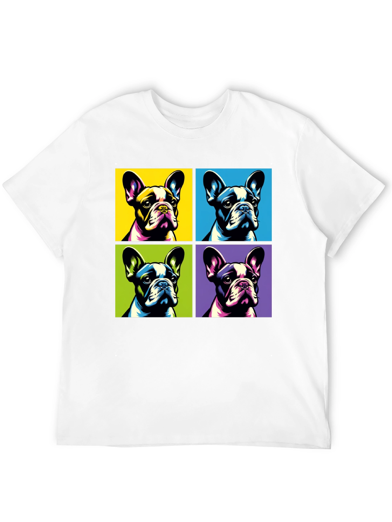Pop Art French Bulldog T-Shirt