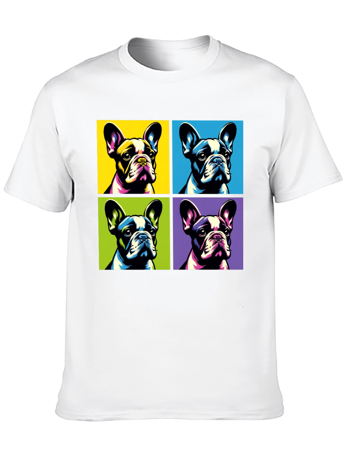 Pop Art French Bulldog T-Shirt