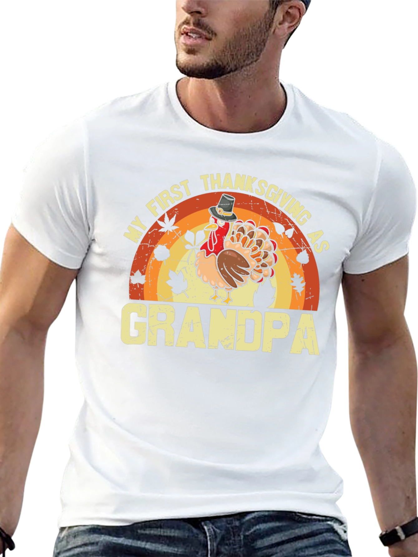 First Thanksgiving as Grandpa T-Shirt