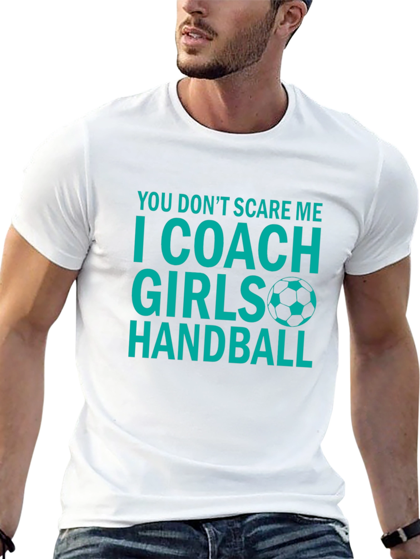 Funny Girls Handball Coach T-Shirt