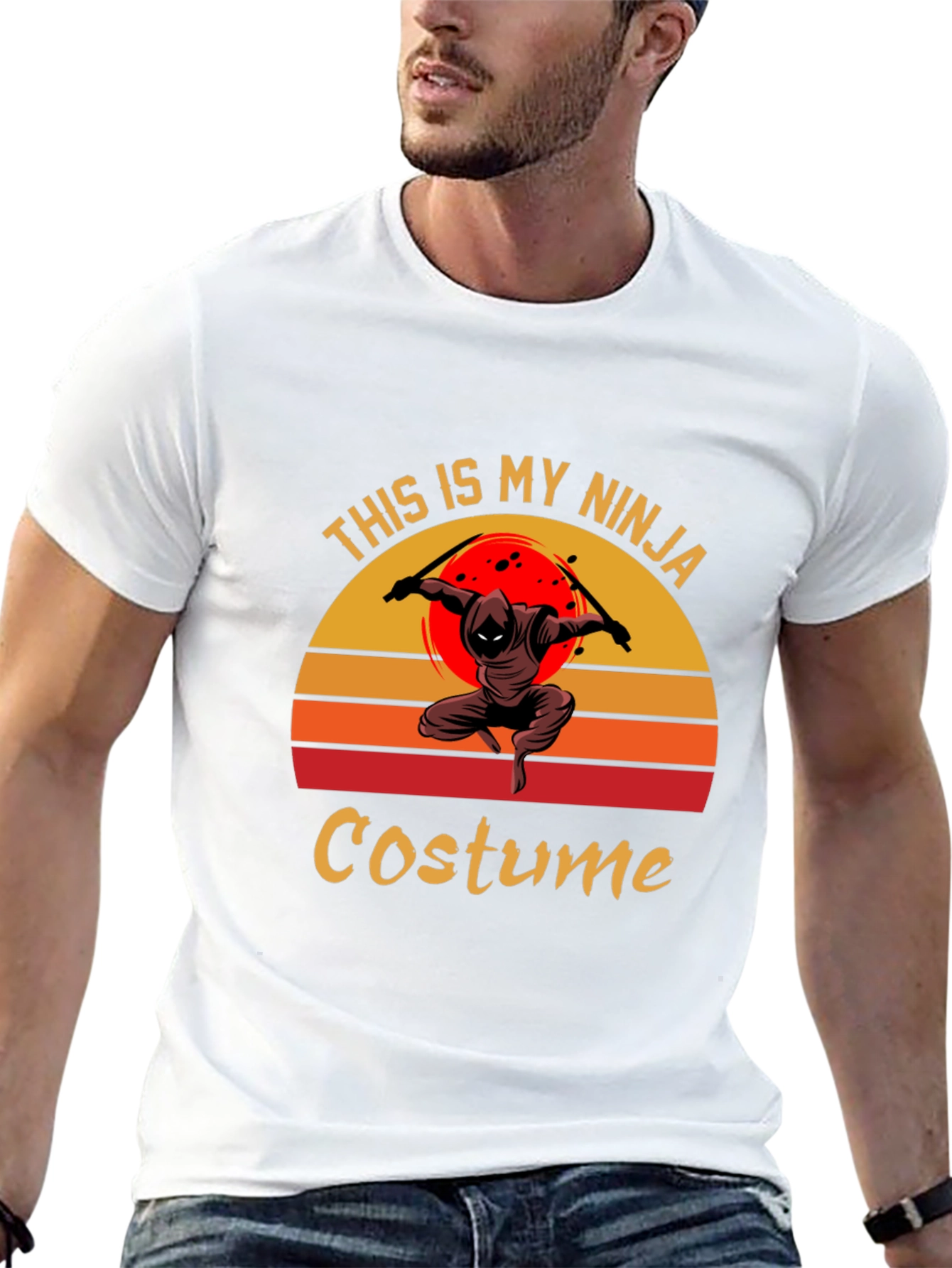 This Is My Ninja Costume Funny T-Shirt