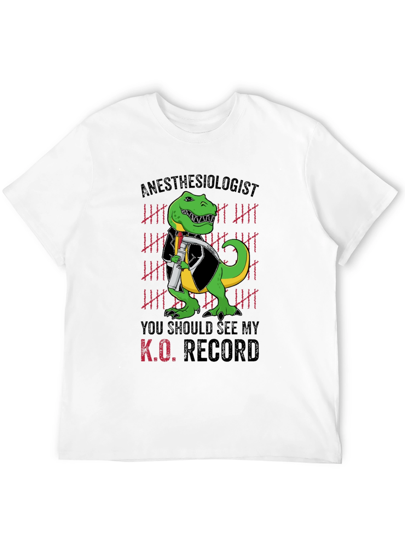 Anesthesiologist K.O. Record T-Shirt